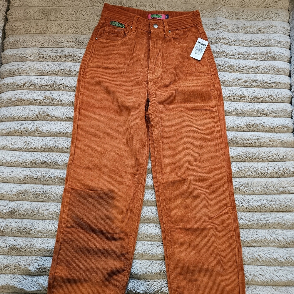 Vintage Rust Corduroy Pants